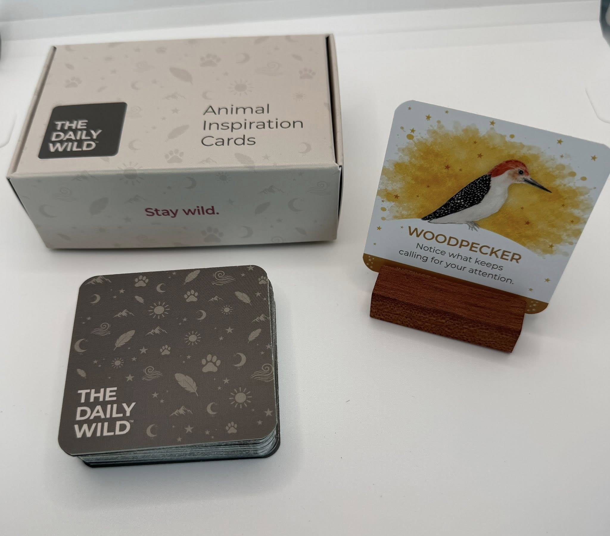 Daily Wild Animal Inspiration Card Deck